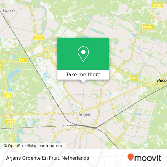 Arjan's Groente En Fruit map