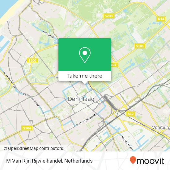 M Van Rijn Rijwielhandel map