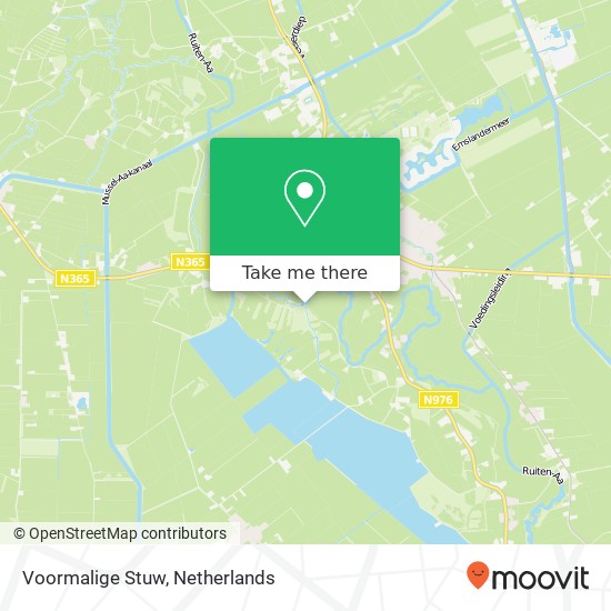 Voormalige Stuw map