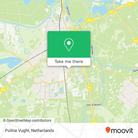 Politie Vught map