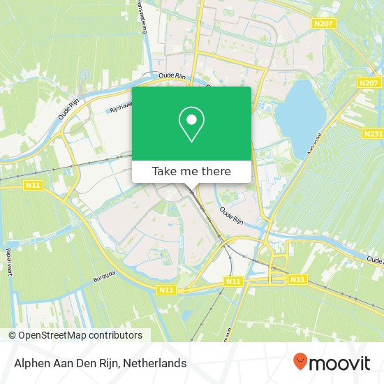 Alphen Aan Den Rijn map