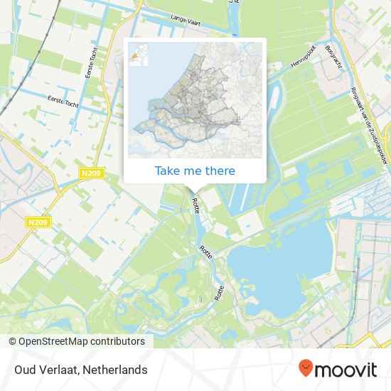 Oud Verlaat map