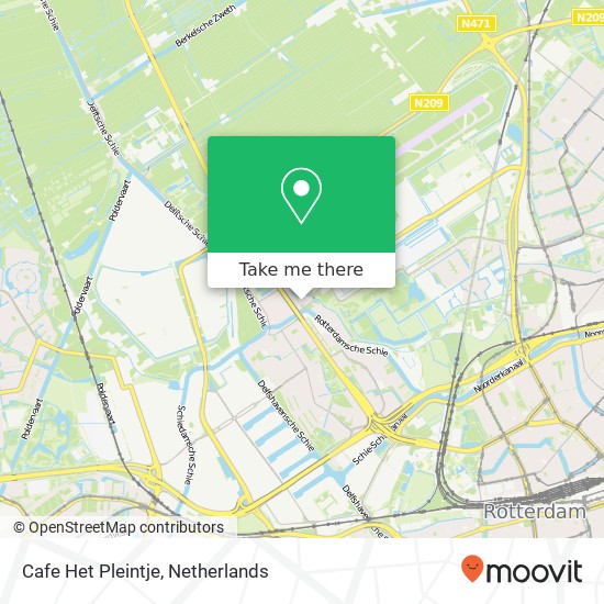 Cafe Het Pleintje map
