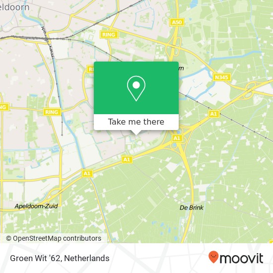 Groen Wit '62 map