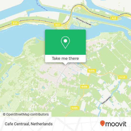 Cafe Centraal map