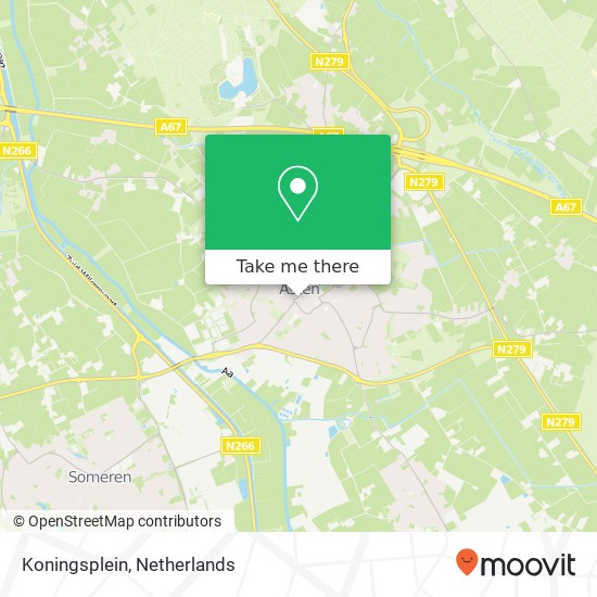 Koningsplein map