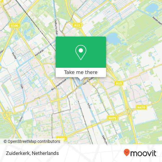 Zuiderkerk Karte