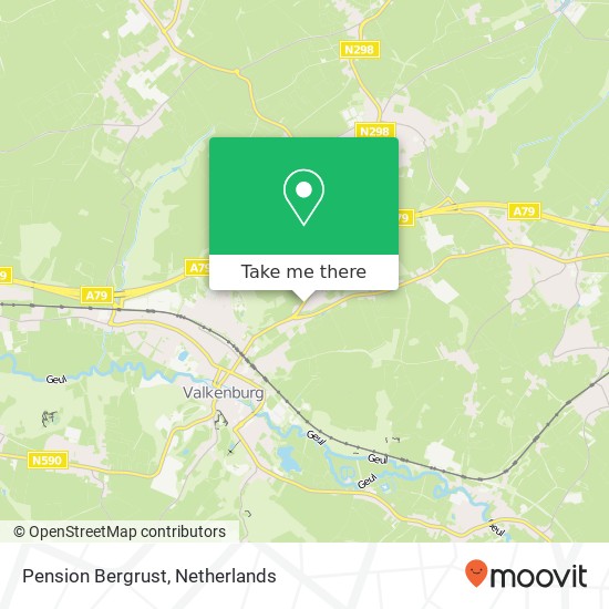 Pension Bergrust map