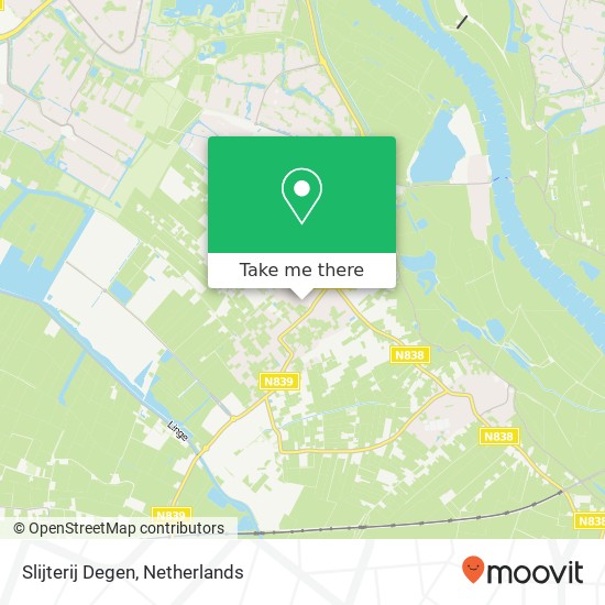 Slijterij Degen map