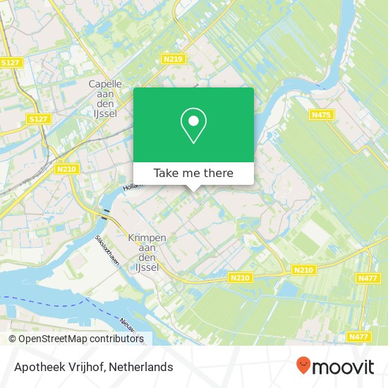 Apotheek Vrijhof map