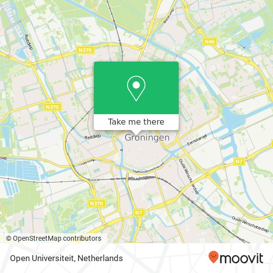 Open Universiteit map