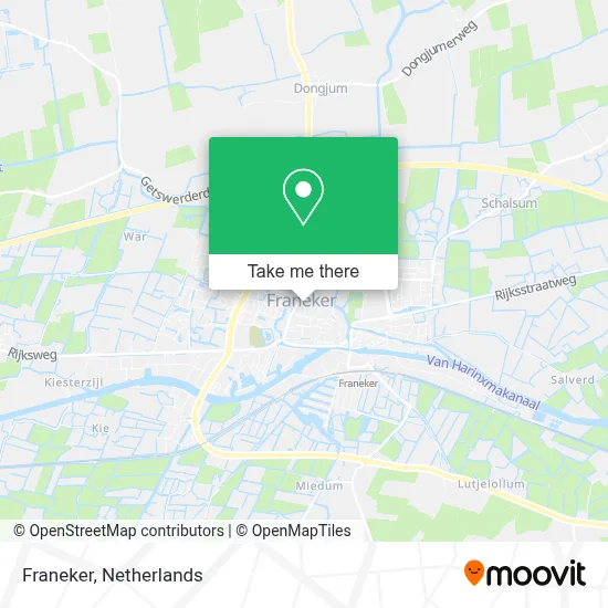 Franeker Karte