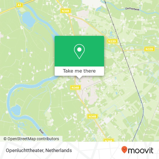 Openluchttheater map