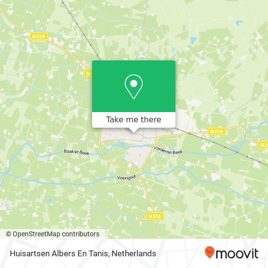 Huisartsen Albers En Tanis map