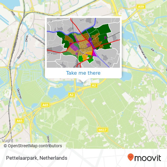 Pettelaarpark map