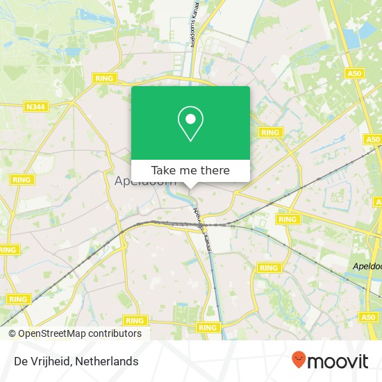 De Vrijheid map