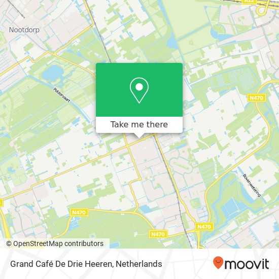 Grand Café De Drie Heeren map