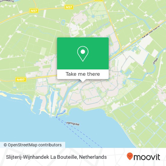 Slijterij-Wijnhandek La Bouteille map