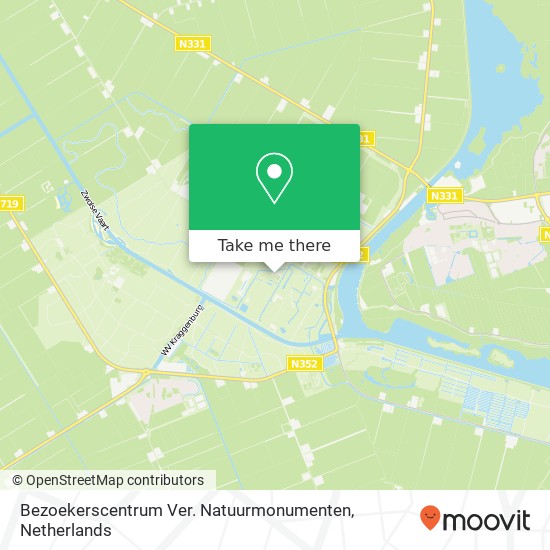 Bezoekerscentrum Ver. Natuurmonumenten map