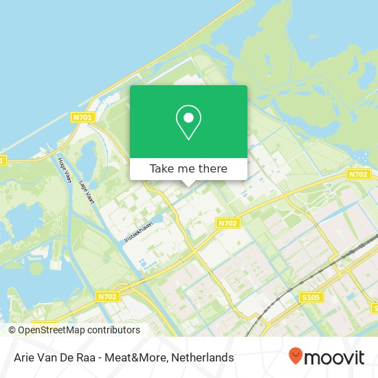 Arie Van De Raa - Meat&More map