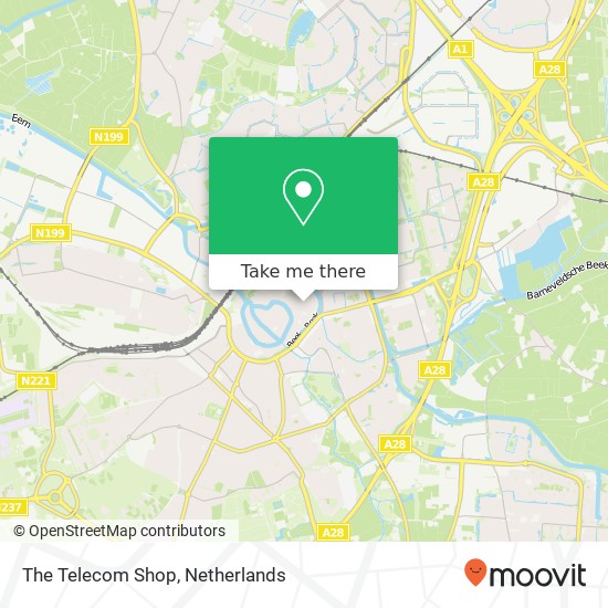 The Telecom Shop map