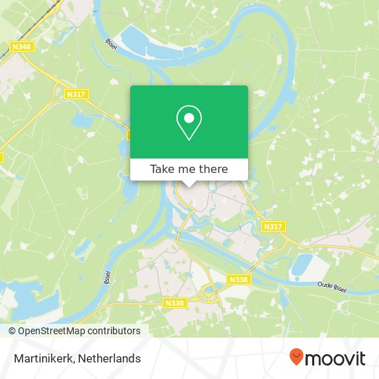 Martinikerk map
