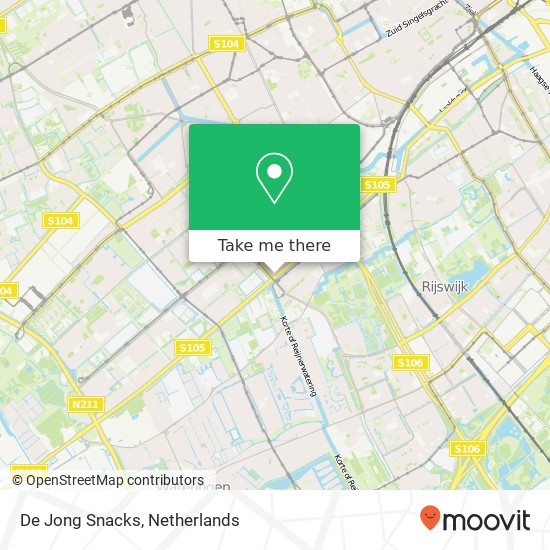 De Jong Snacks map