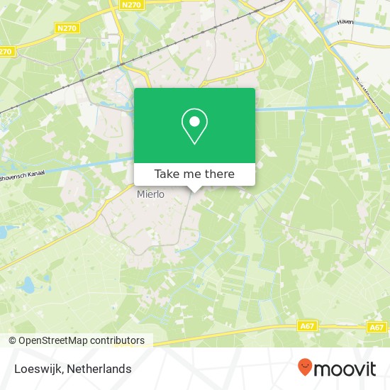 Loeswijk map