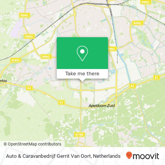 Auto & Caravanbedrijf Gerrit Van Oort map