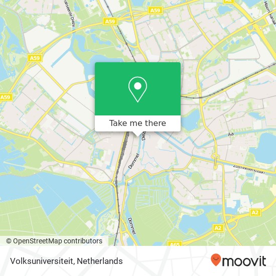 Volksuniversiteit map