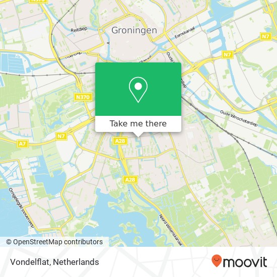 Vondelflat map