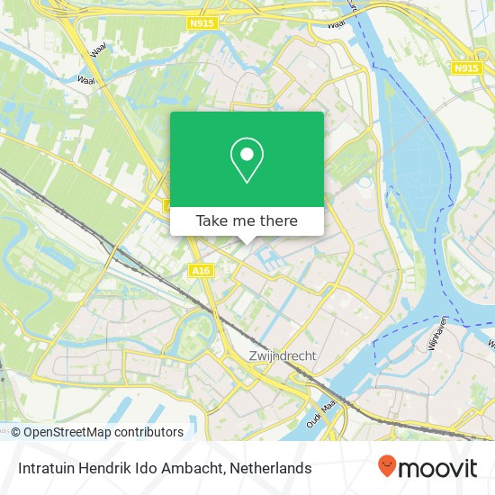 Intratuin Hendrik Ido Ambacht map