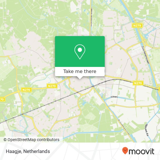 Haagje map