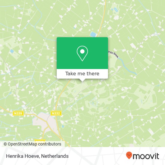 Henrika Hoeve map