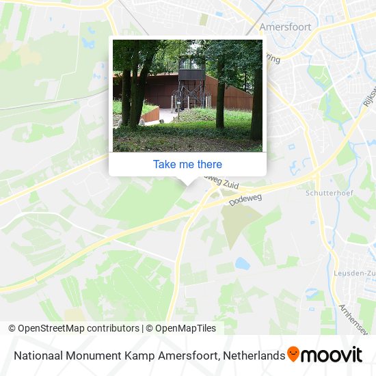 Nationaal Monument Kamp Amersfoort Karte