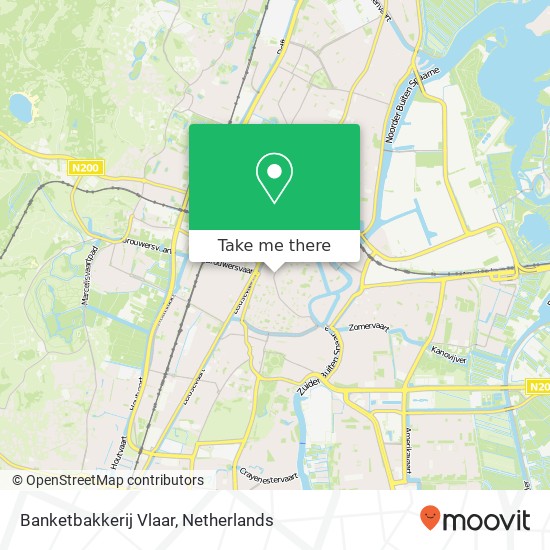 Banketbakkerij Vlaar map