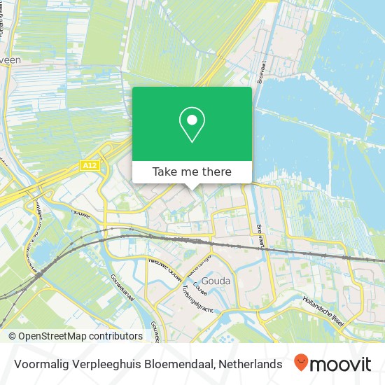 Voormalig Verpleeghuis Bloemendaal map