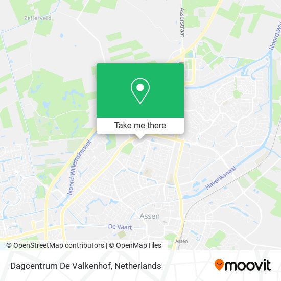 Dagcentrum De Valkenhof map