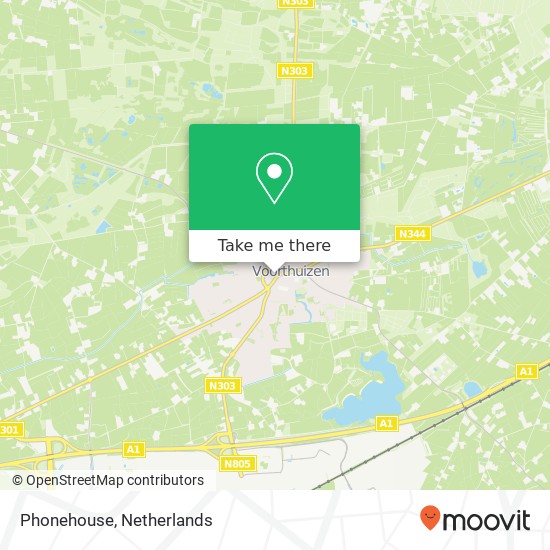 Phonehouse map