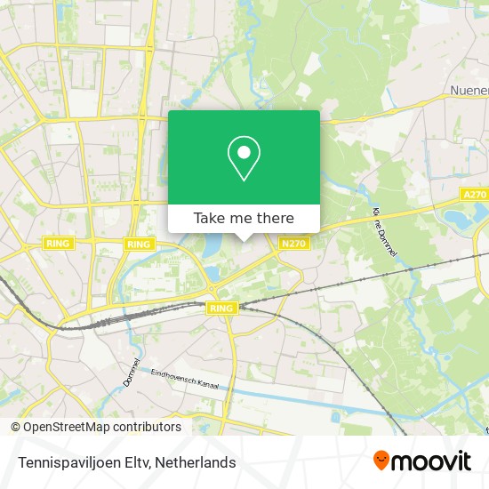 Tennispaviljoen Eltv map