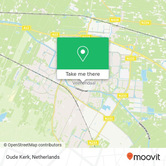 Oude Kerk map