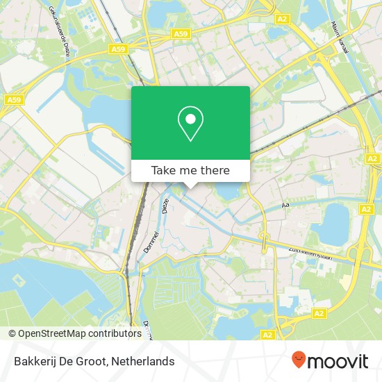 Bakkerij De Groot map