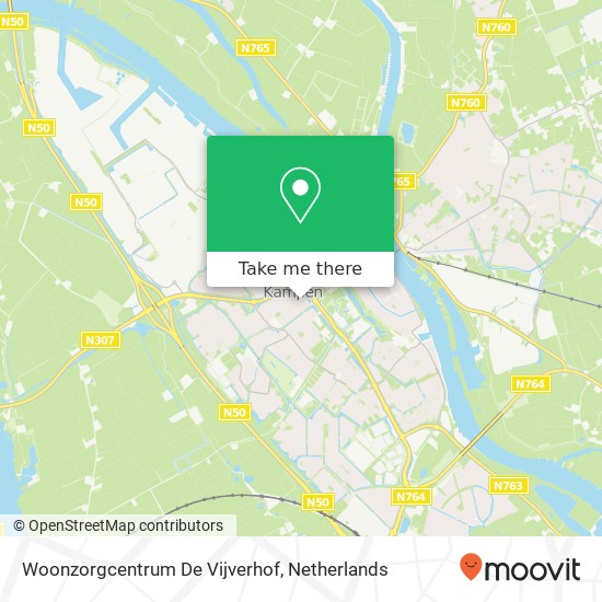 Woonzorgcentrum De Vijverhof map