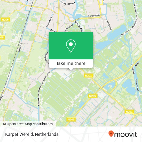 Karpet Wereld map