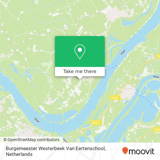 Burgemeester Westerbeek Van Eertenschool map