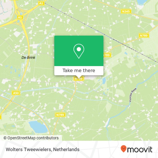 Wolters Tweewielers map