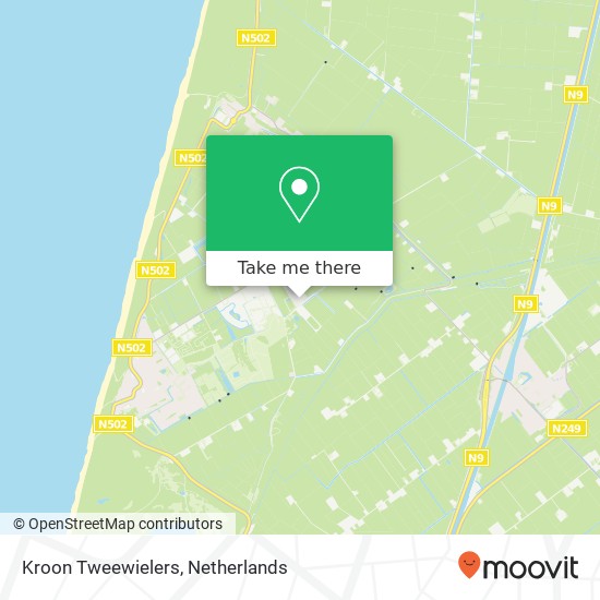 Kroon Tweewielers map