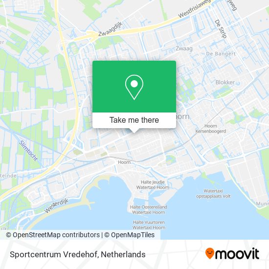 Sportcentrum Vredehof map