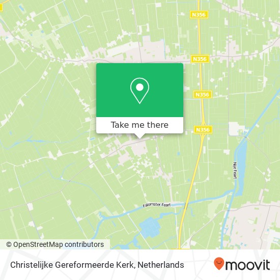 Christelijke Gereformeerde Kerk Karte