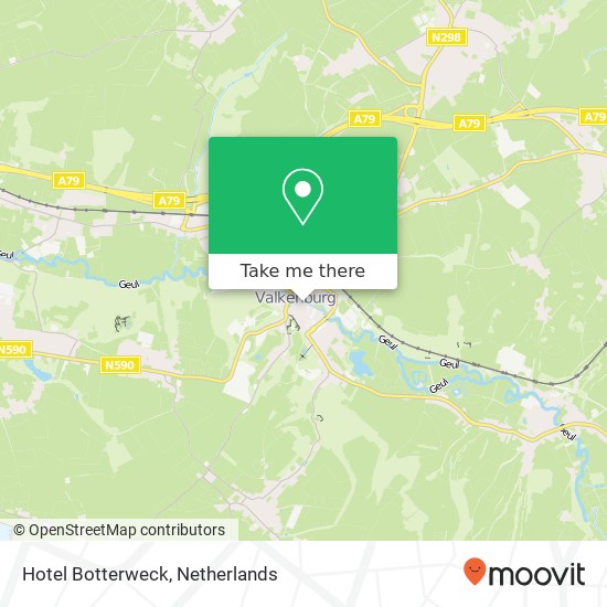 Hotel Botterweck map